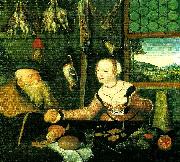 Lucas  Cranach betalning oil painting on canvas